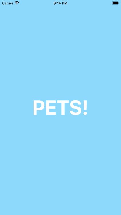 PETS!