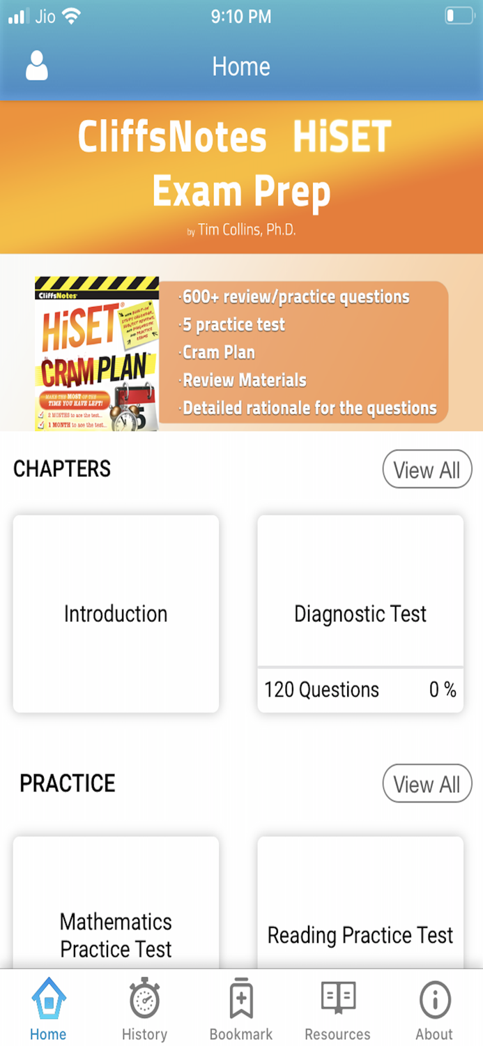 CLIFFSNOTES HISET EXAM PREP
