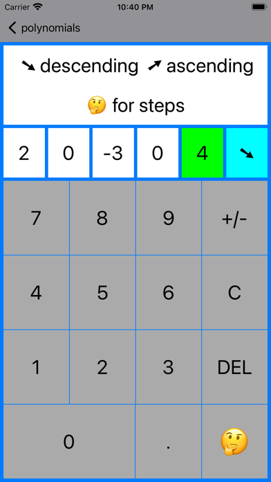 How to cancel & delete Even and Odd Polynomials from iphone & ipad 1