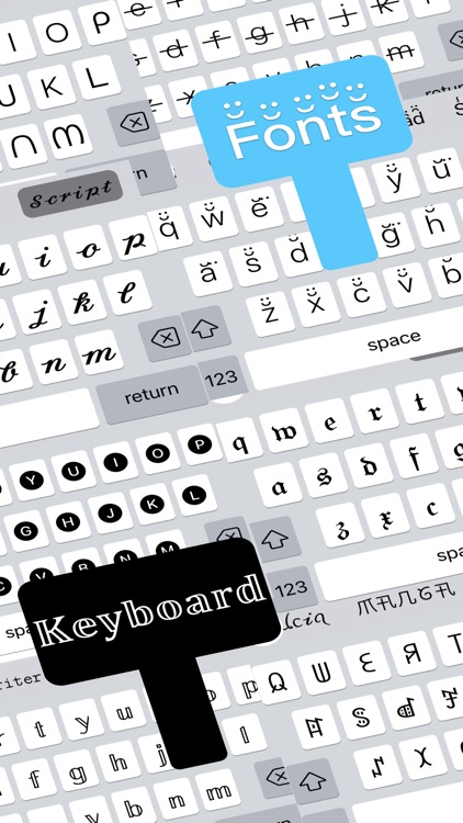 Fonts + Keyboard