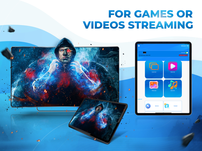 Miracast Screen Mirroring App
