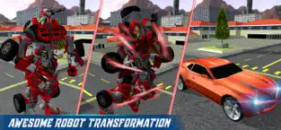 Screenshot 4 Real Robot War - Transform Car iphone