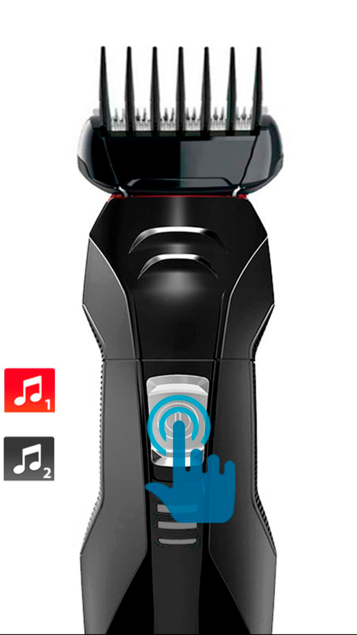 Hair clipper  shaving