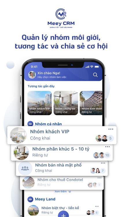 Meey CRM - CRM Bất Động Sản
