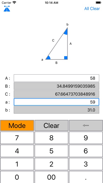 Triangle Calc A