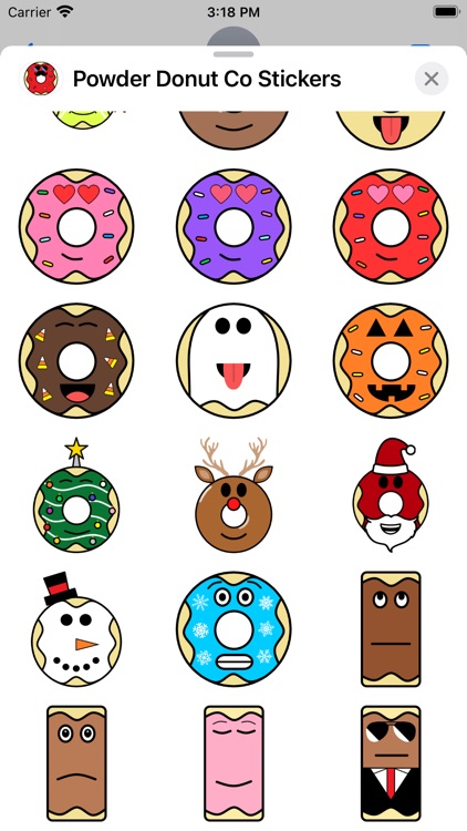 Powder Donut Co Stickers screenshot-3