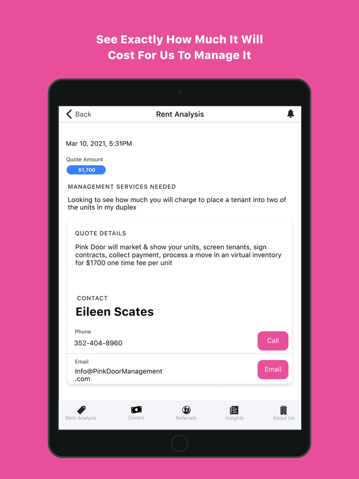 Pink Door for Partners