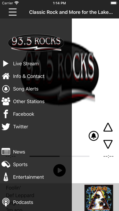 How to cancel & delete 93.5 Rocks Classic Rock from iphone & ipad 2