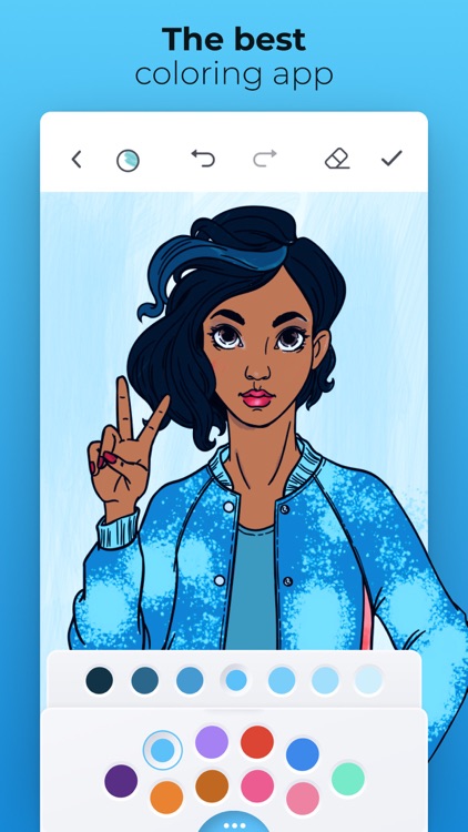 Pro Color: Adult Coloring Book screenshot-3