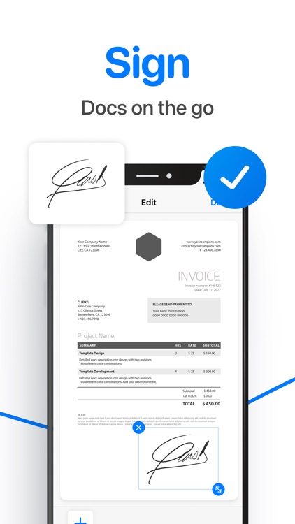 iScan - PDF & Document Scanner