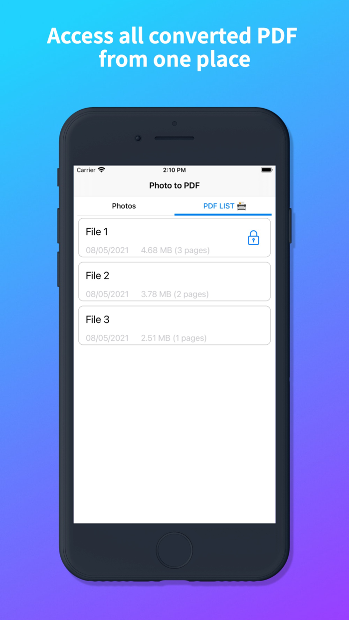 Photo to PDF  Converter