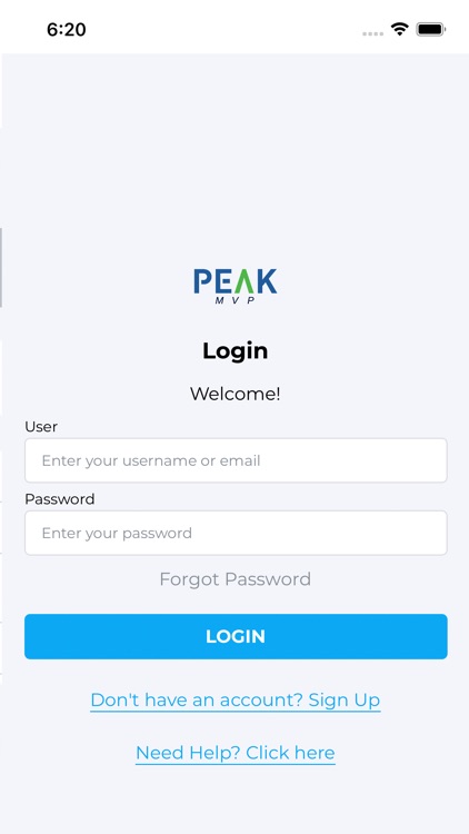 Peak MVP Application