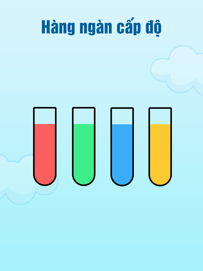 Water Sort - Đổ nước tách màu