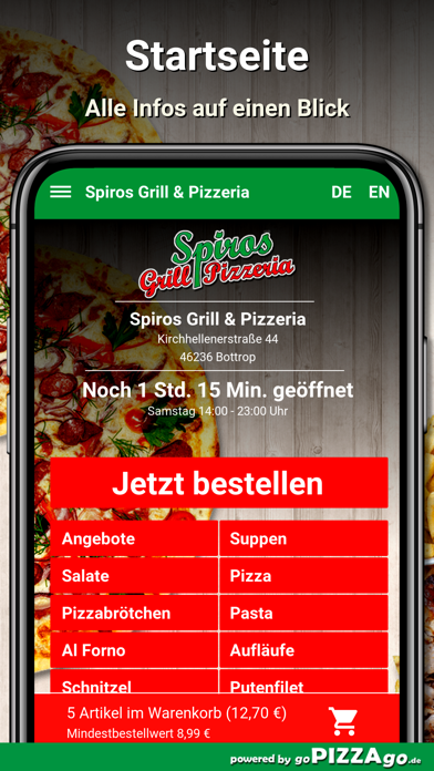 Pizzeria Rathaus Bottrop screenshot 2