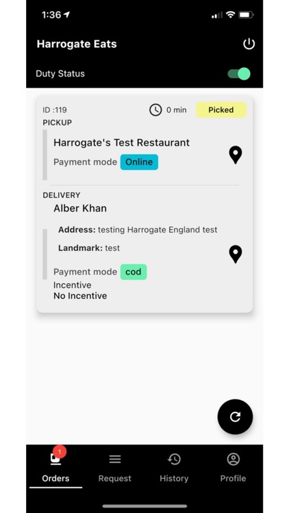 Harrogate Eats Driver screenshot-4