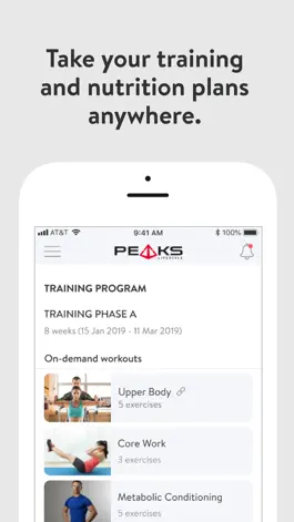 Game screenshot PEAKS Lifestyle Training apk