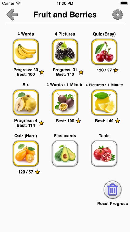 Fruit and Vegetables - Quiz screenshot-4