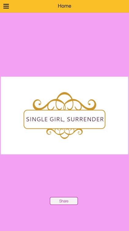 Single Girl, Surrender