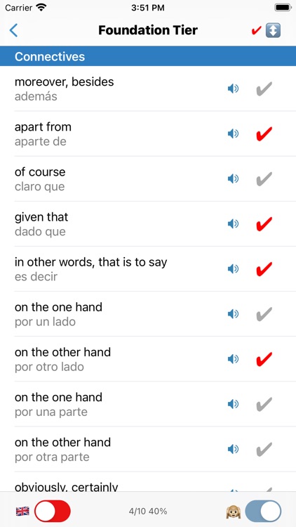 cRaMiT Spanish GCSE Vocabulary screenshot-5