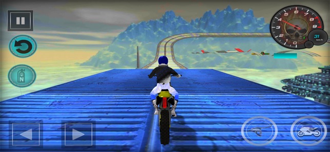 Mega Ramp Bike Stunts Sim