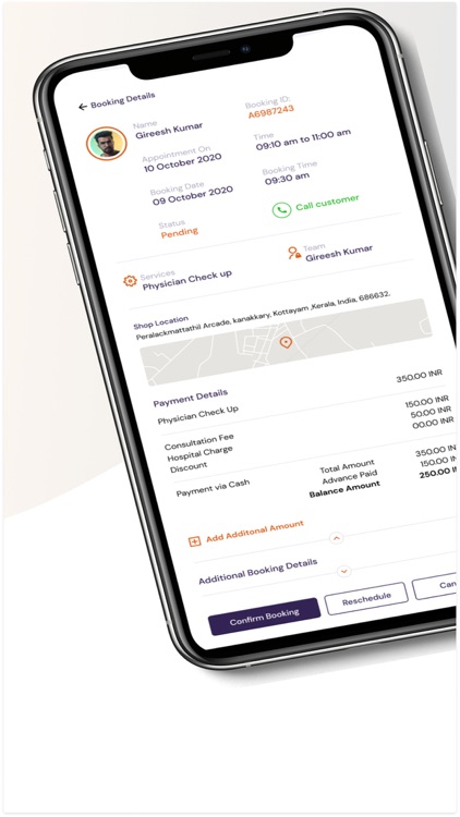 Bookit Servicer's App