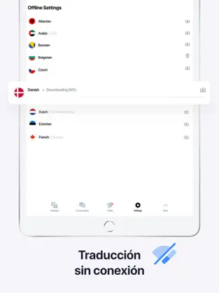 Captura 5 Lingvanex Traductor & Dict iphone