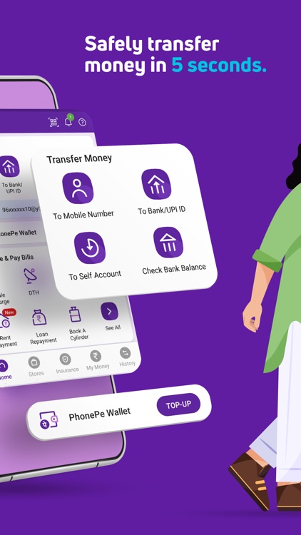 PhonePe: Recharge & Investment