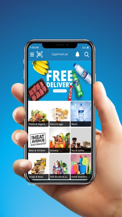 How to cancel & delete Supermart.ae - Online Grocery from iphone & ipad 1