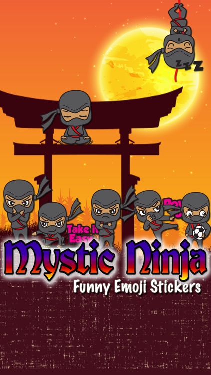 Mystic Ninja Funny Emoji Stick screenshot-3