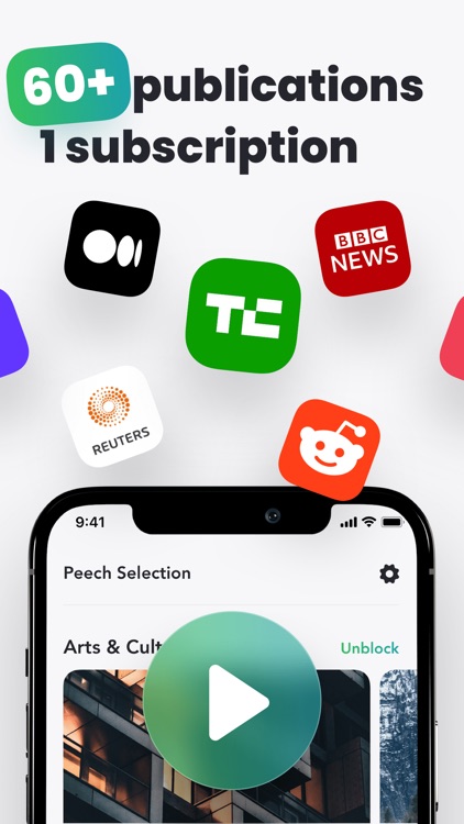 Peech: #1 Audio Text Reader