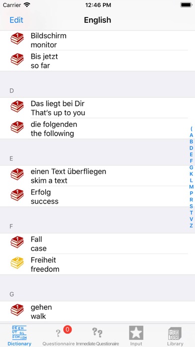 How to cancel & delete Einfacher Vokabel Trainer from iphone & ipad 1
