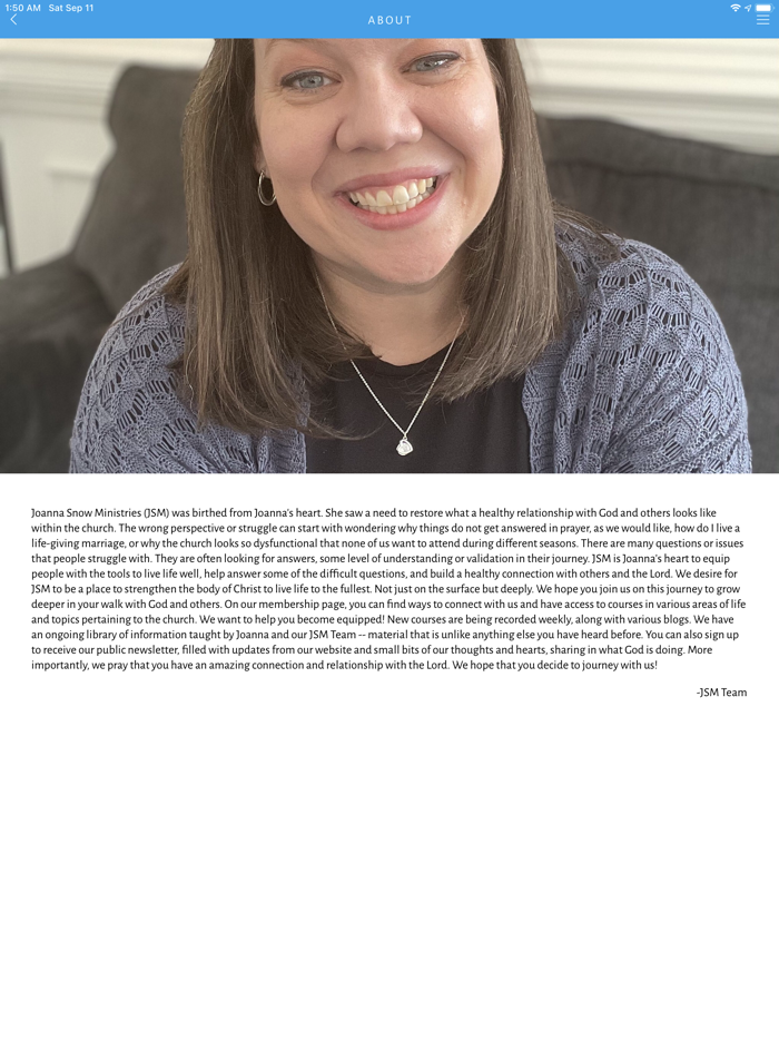 Joanna Snow Ministries