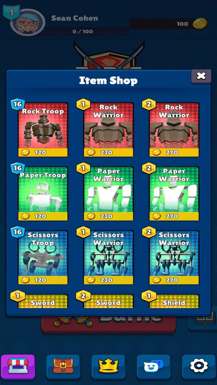 Rock Paper Scissors - RPS Wars