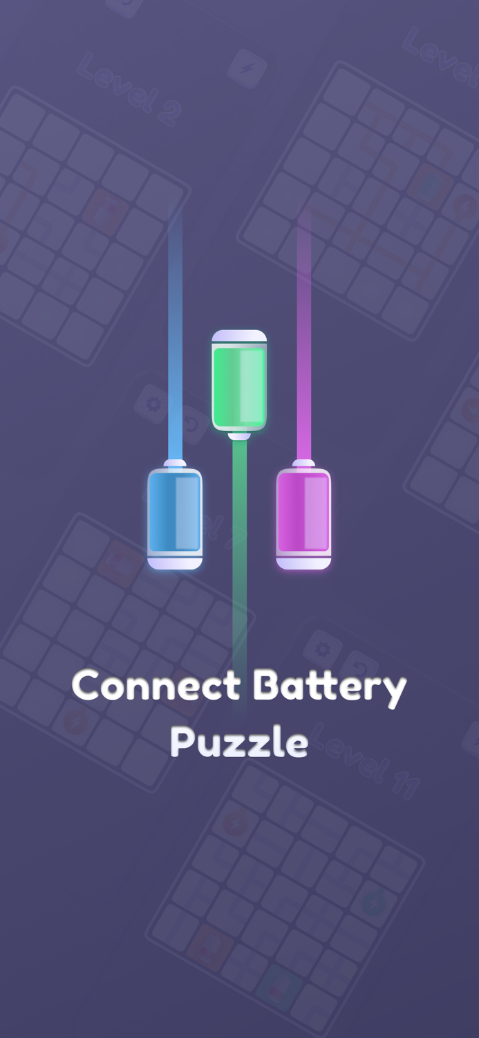 Connect Battery Puzzle Game
