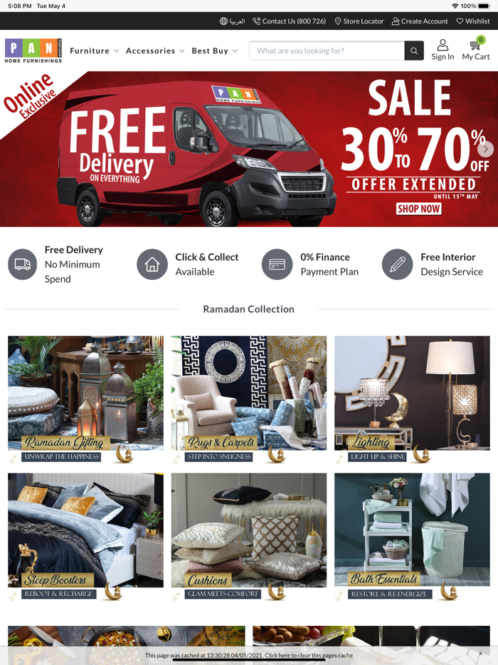 PAN Emirates Home Furnishings