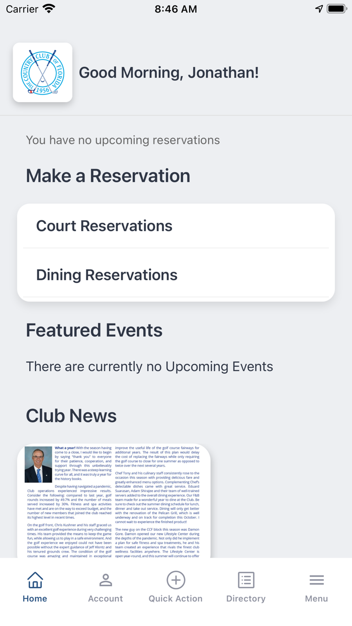 The Country Club of Florida