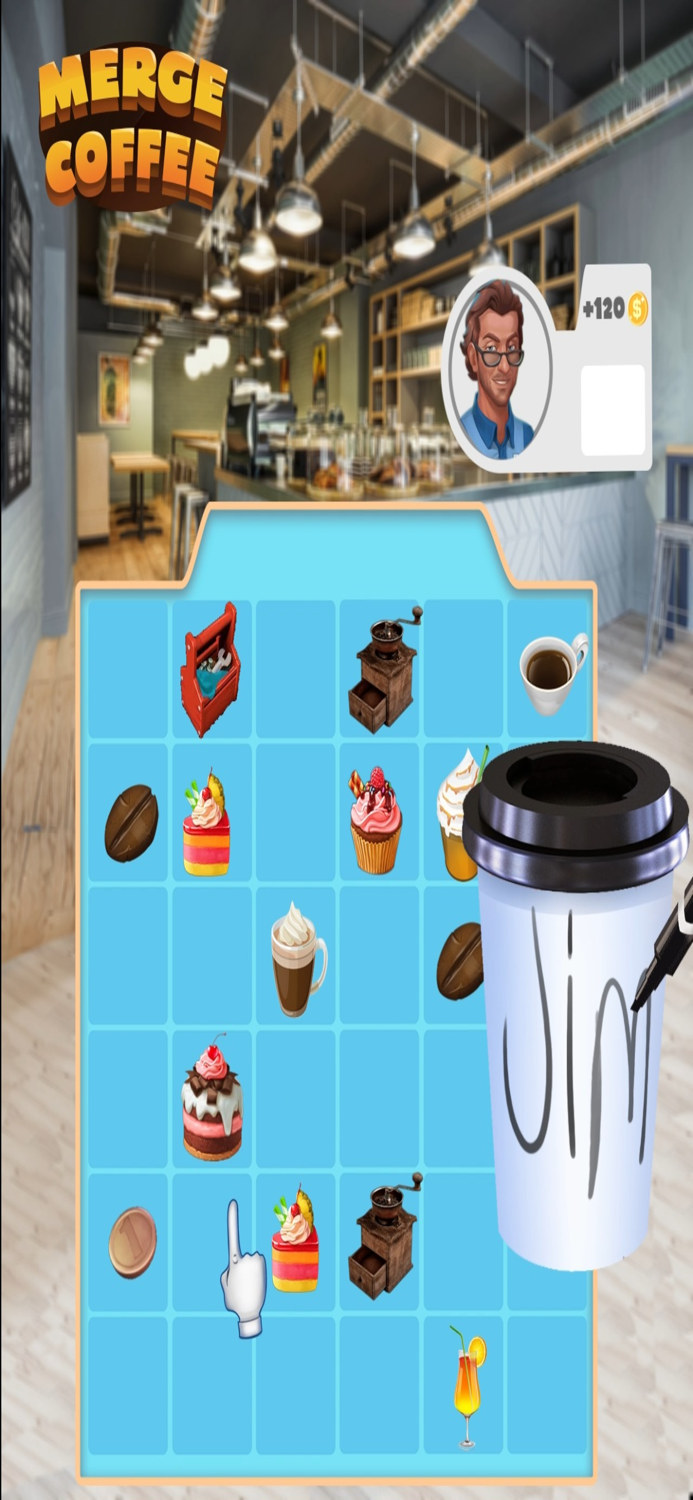 Merge Coffee  Decoration