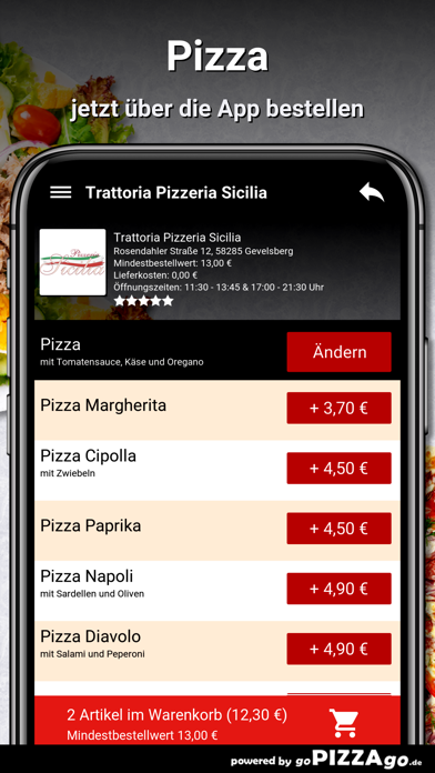 Pizzeria Sicilia Gevelsberg screenshot 5