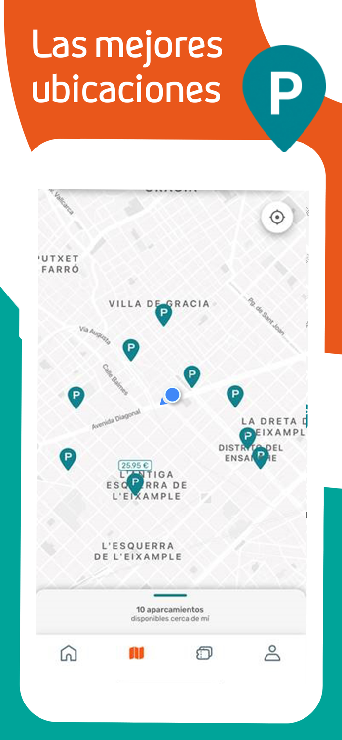 Saba - Encuentra parking cerca