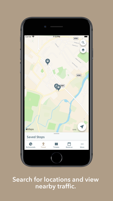 Richmonds Smart Travel App screenshot 2