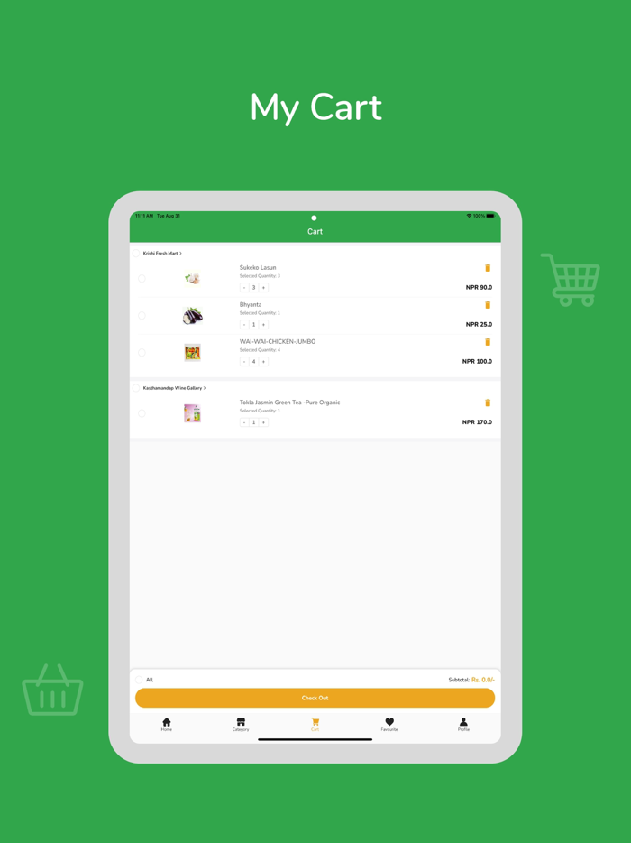 Krishi Fresh Mart App