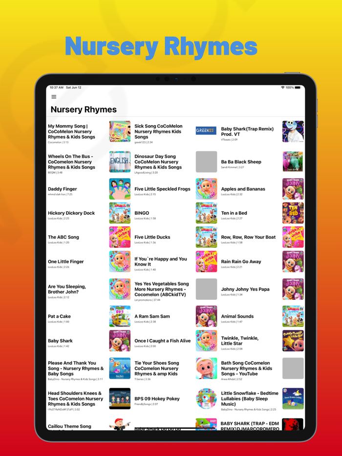 Family Nursery Rhymes