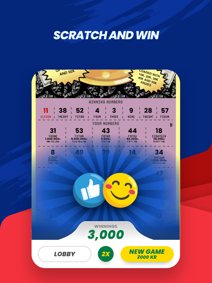 Kaparos Instant Scratch Cards