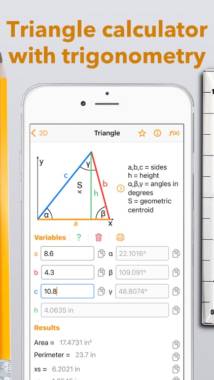 Geometry Solver ² - Calculator By Rudolf Halmi