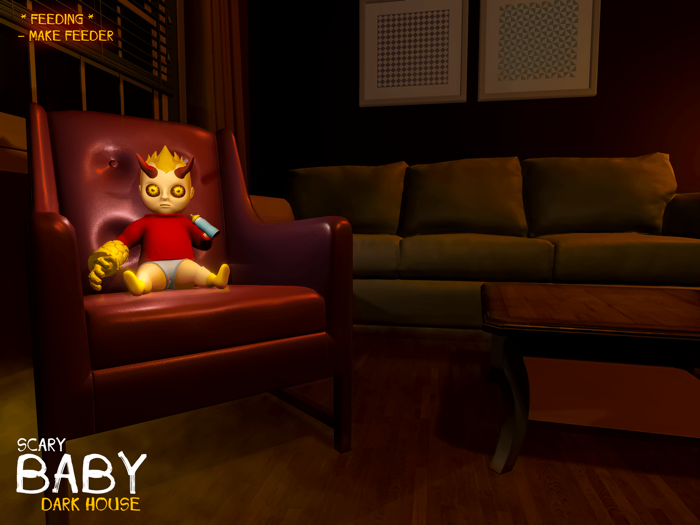 The Baby Walker in Dark House