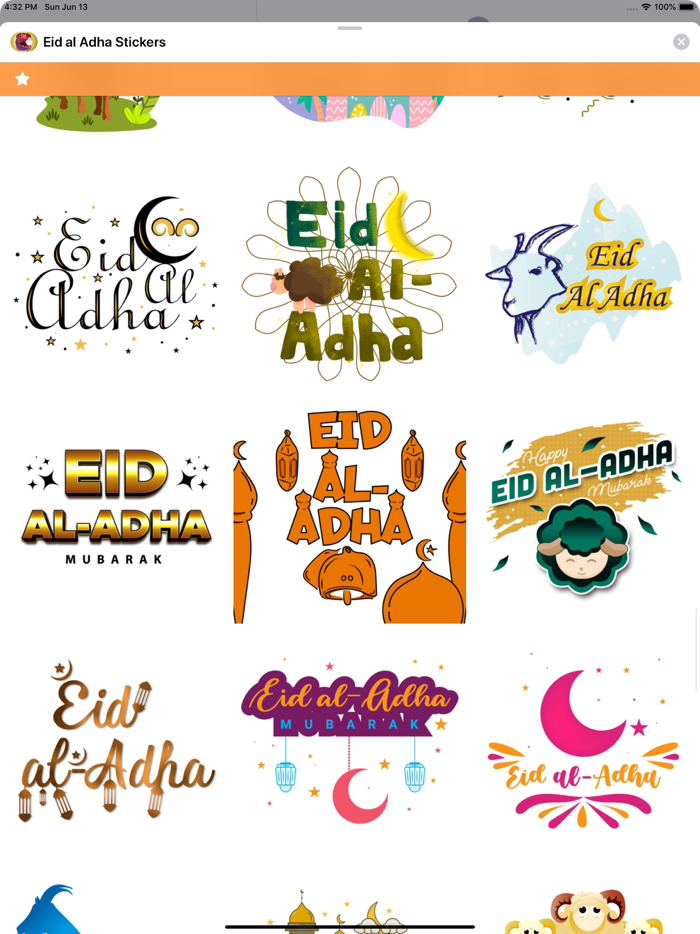 Eid al Adha Stickers