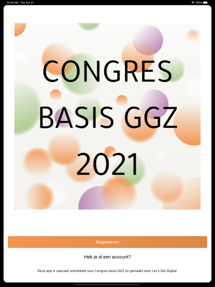 Congres Basis GGZ 2021