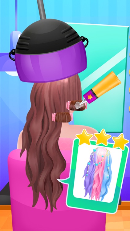 Long Hair Dye Art - Hair Salon screenshot-4