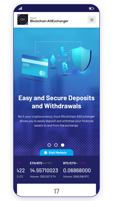 Inout Blockchain AltExchanger screenshot 3