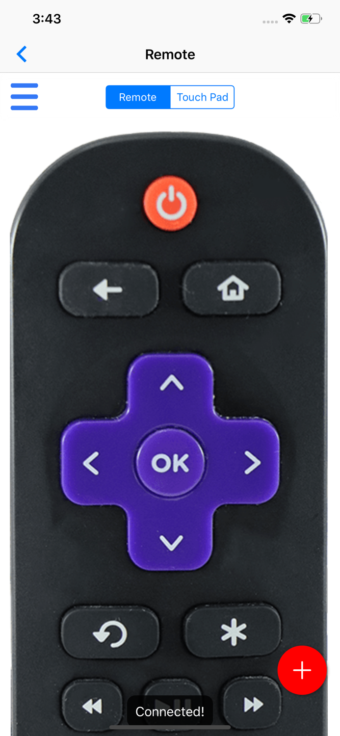 Remote control for TCL